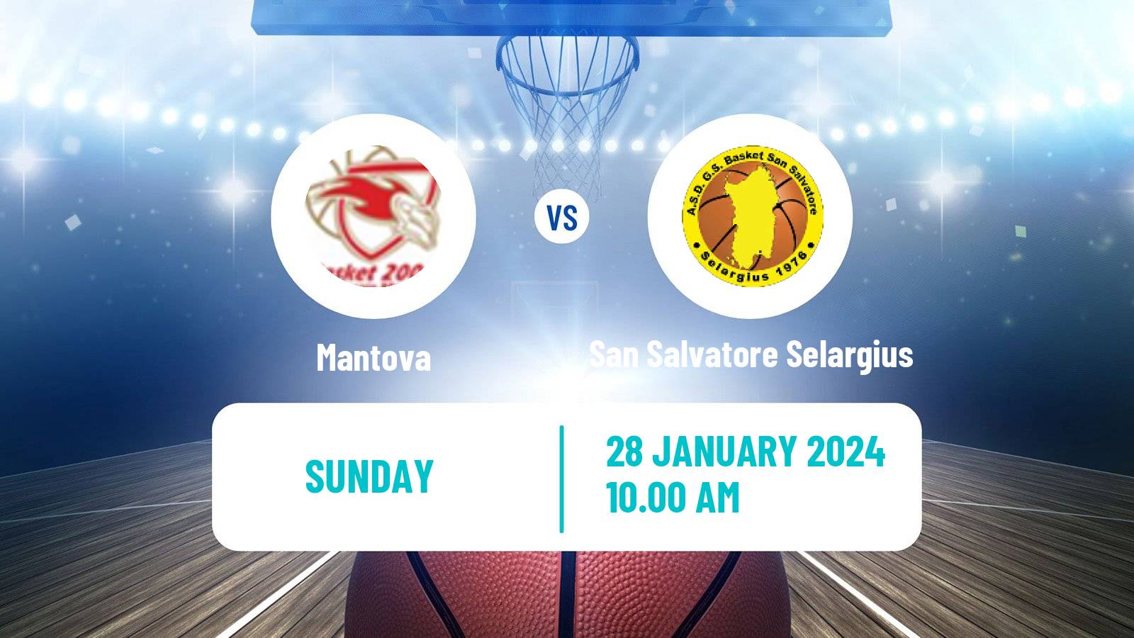 Basketball Serie A2 Basketball Women Group A Mantova - San Salvatore Selargius