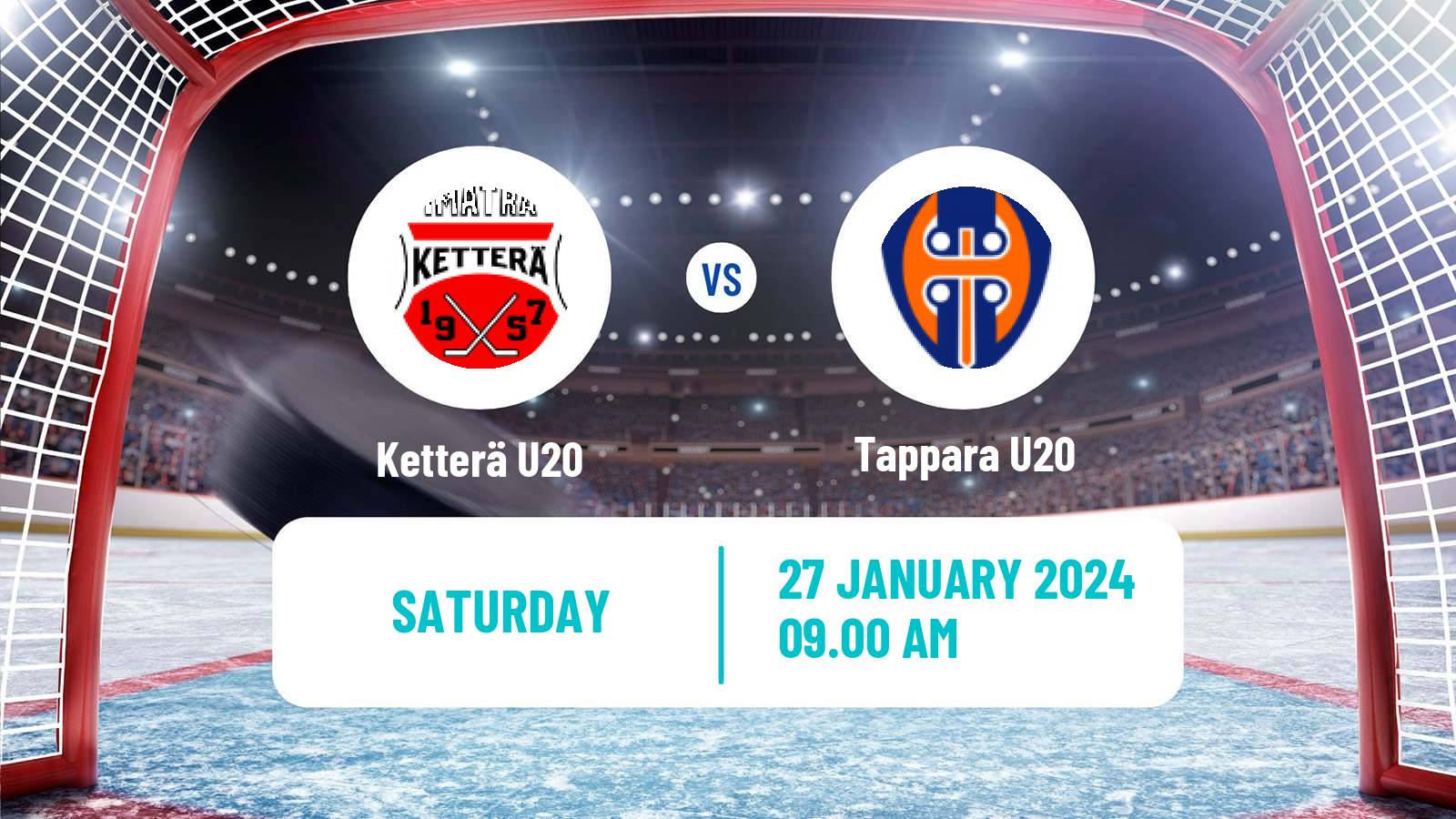 Hockey Finnish SM-sarja U20 Ketterä U20 - Tappara U20