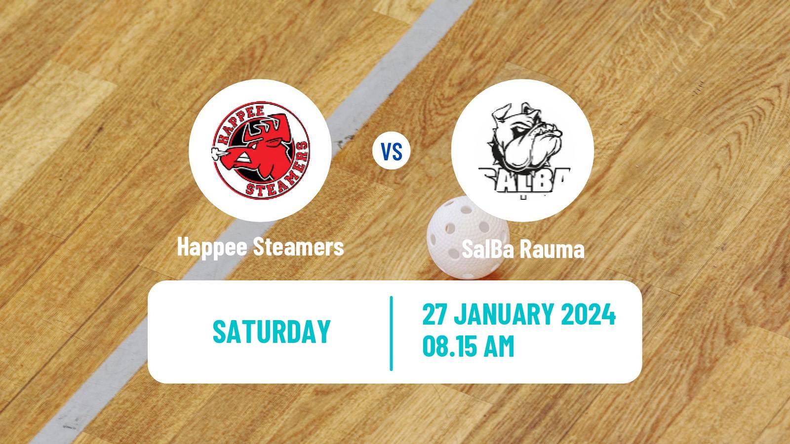 Floorball Finnish Divari Happee Steamers - SalBa Rauma