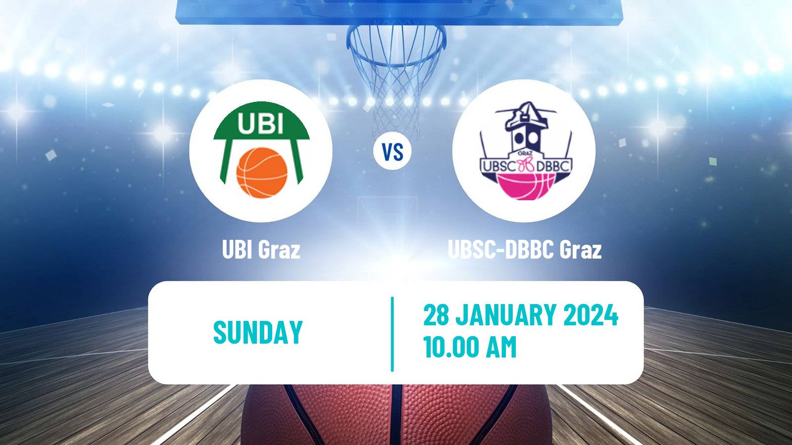 Basketball Austrian Basketball Superliga Women UBI Graz - UBSC-DBBC Graz