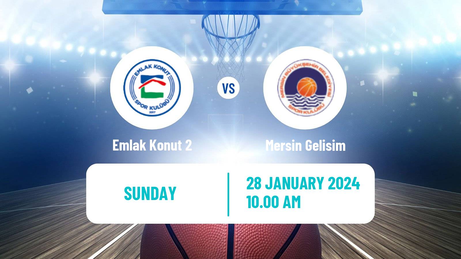 Basketball Turkish TKBL Women Emlak Konut 2 - Mersin Gelisim