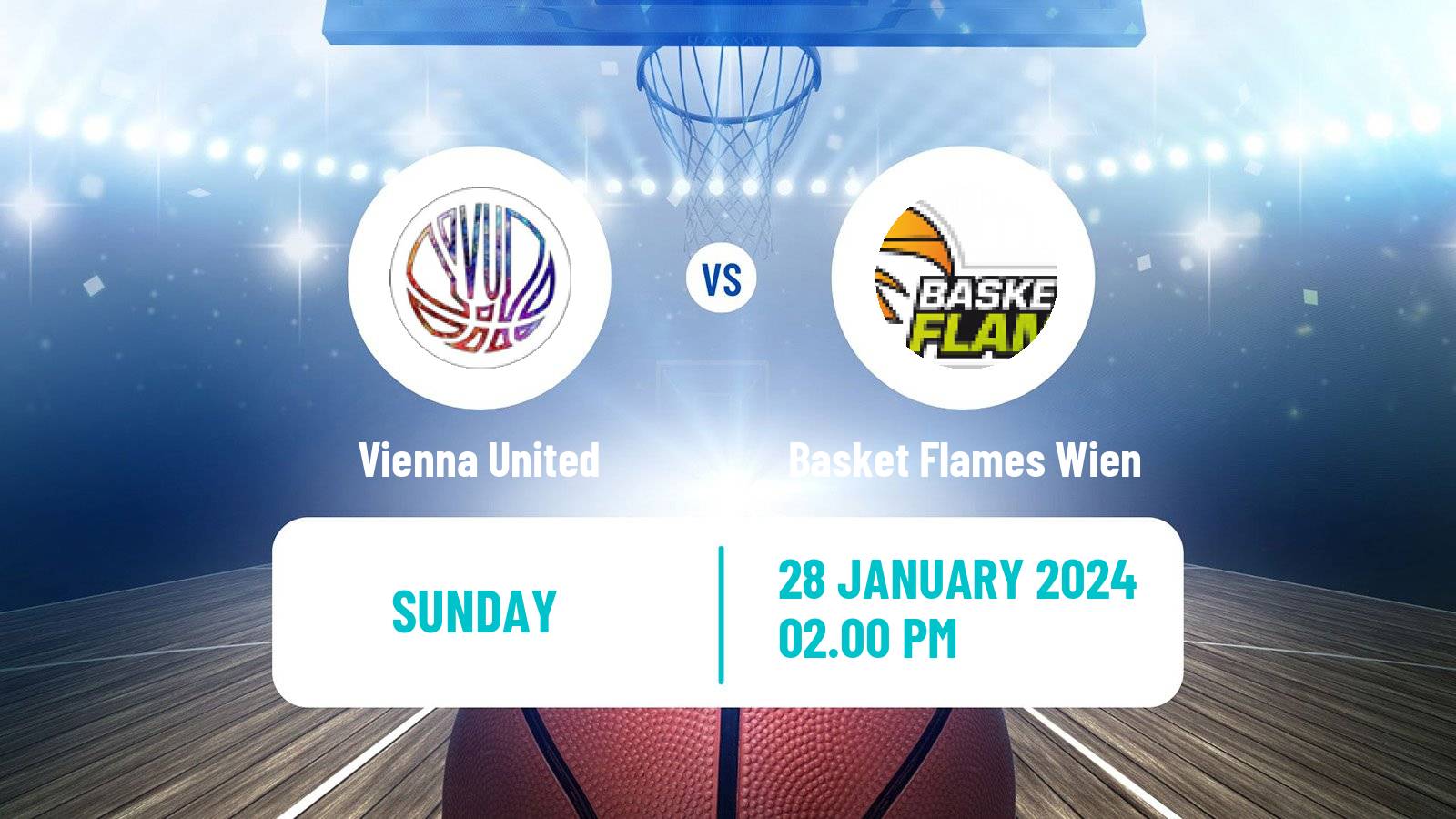 Basketball Austrian Basketball Superliga Women Vienna United - Basket Flames Wien