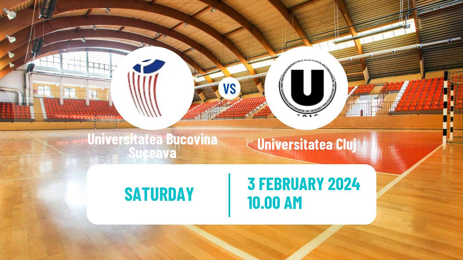 Handball Romanian Liga Nationala Handball Universitatea Bucovina Suceava - Universitatea Cluj