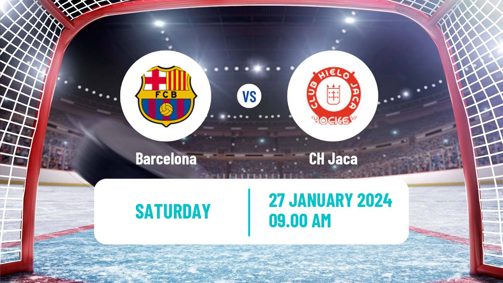 Hockey Spanish LNHH Barcelona - Jaca