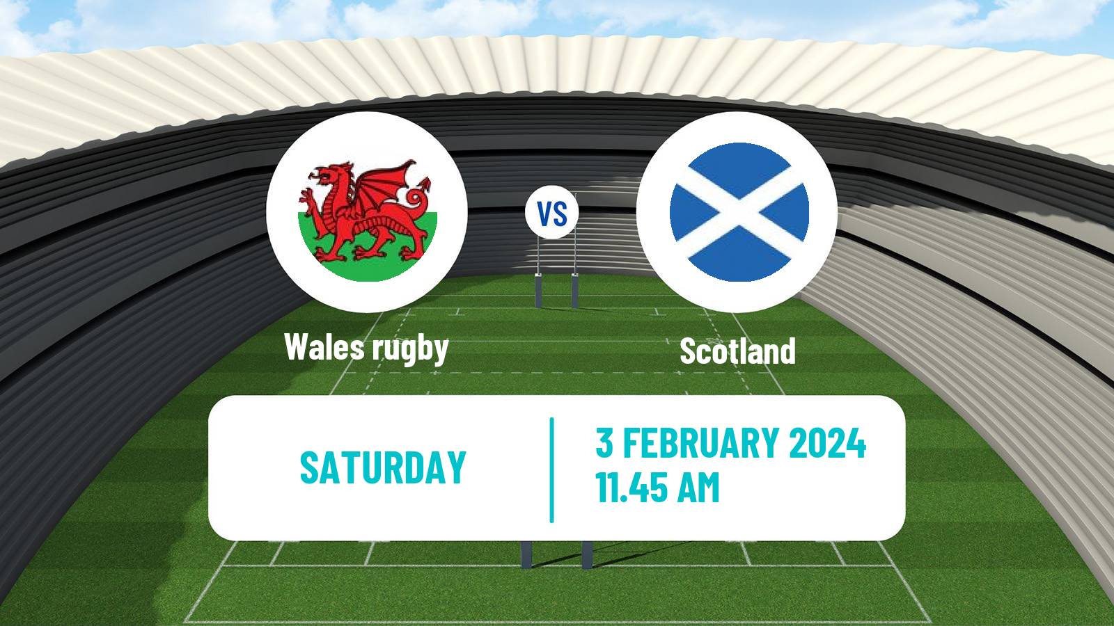 Rugby union Six Nations Wales - Scotland