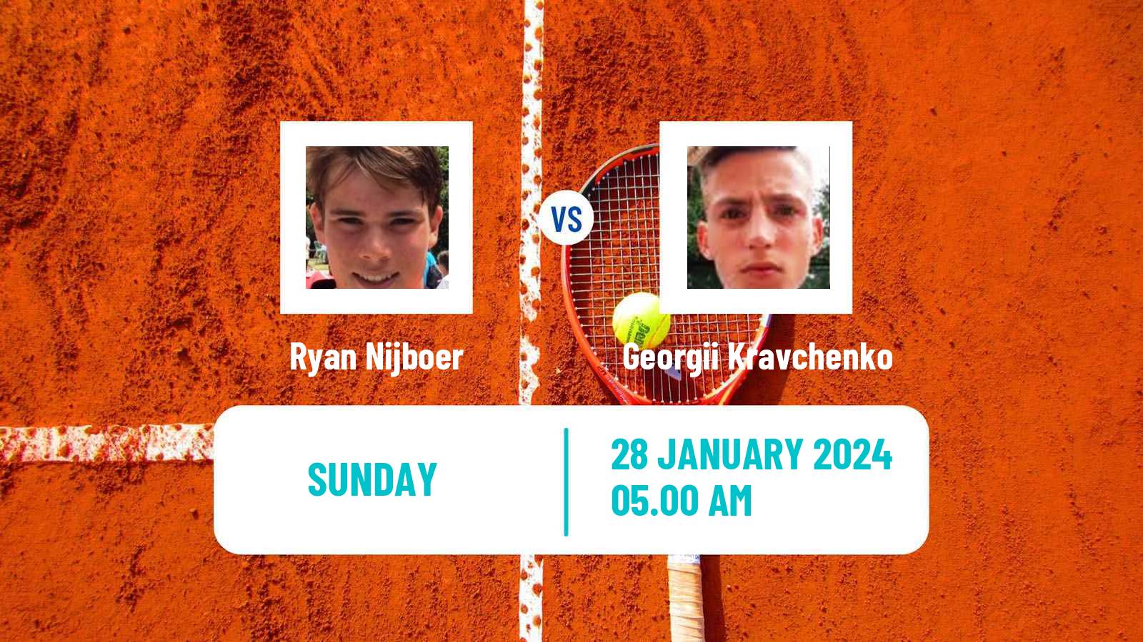 Tennis ITF M15 Manacor 3 Men Ryan Nijboer - Georgii Kravchenko