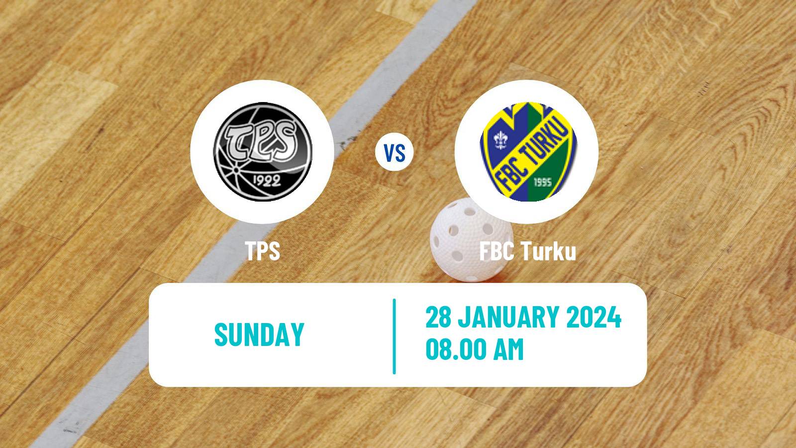 Floorball Finnish F-Liiga TPS - Turku