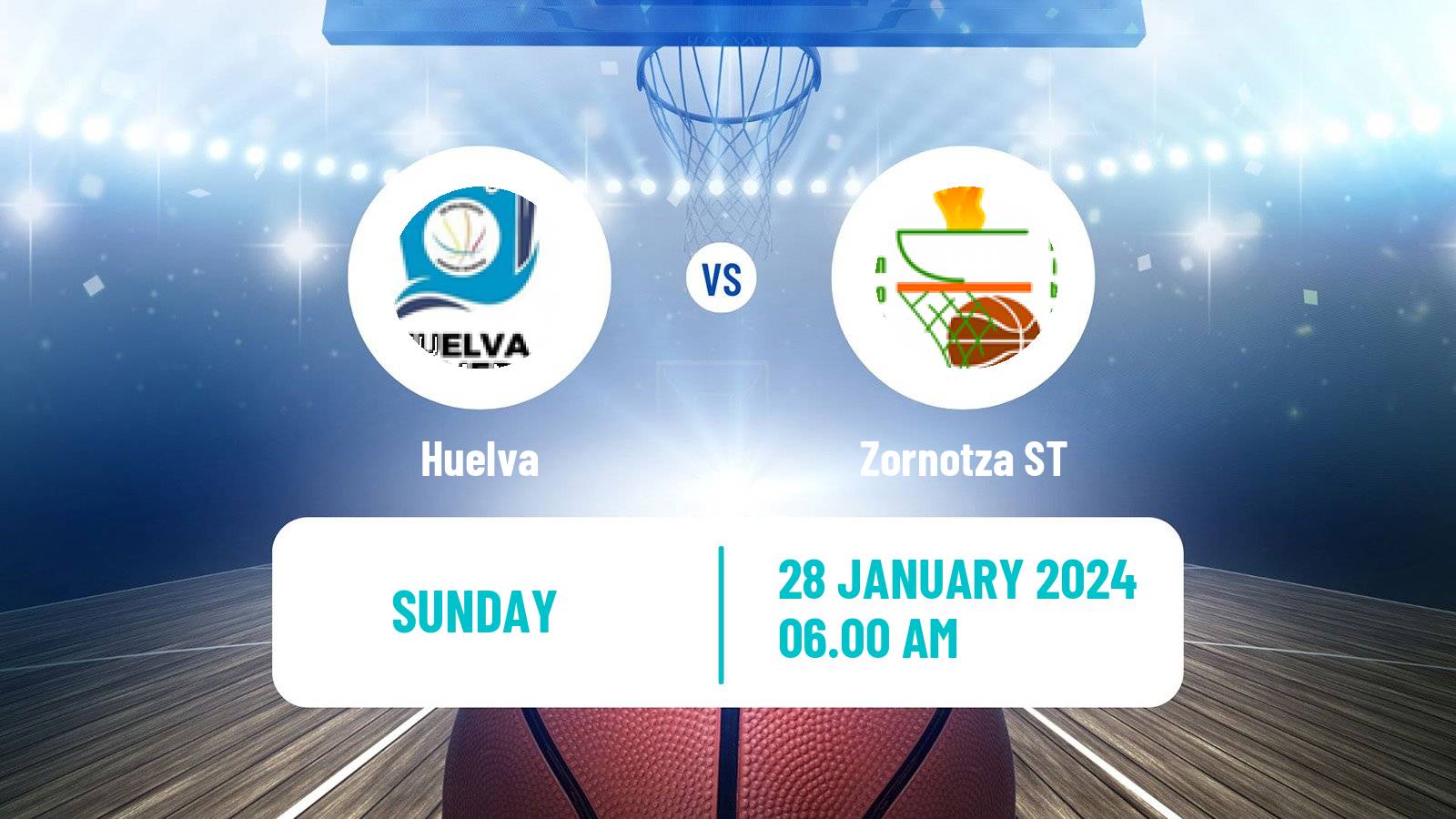 Basketball Spanish LEB Plata Huelva - Zornotza ST