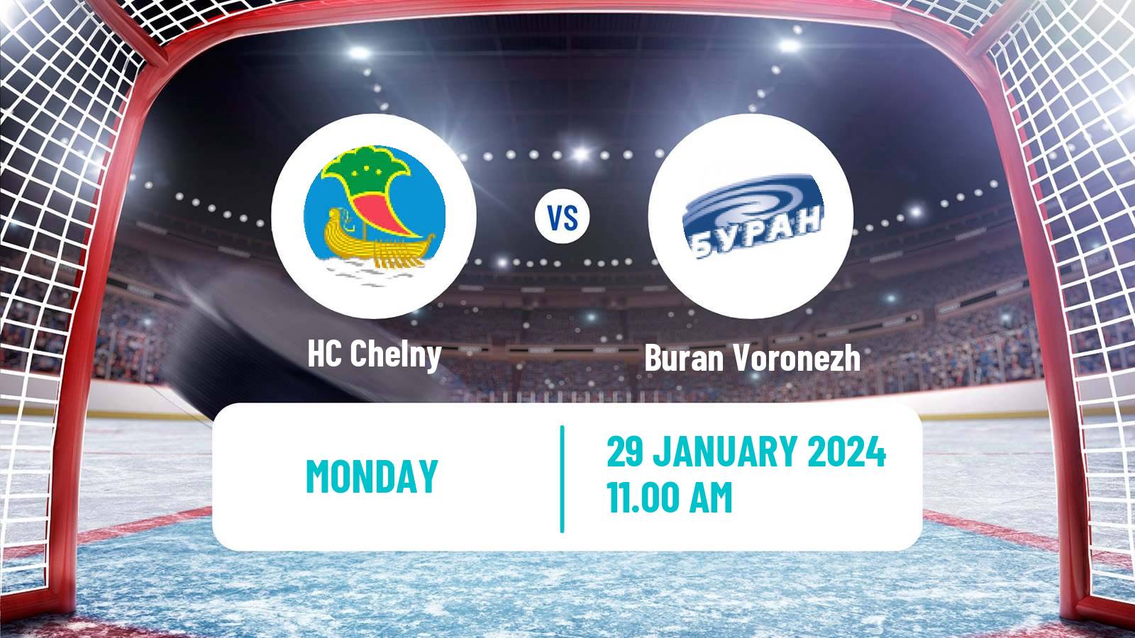 Hockey VHL Chelny - Buran Voronezh