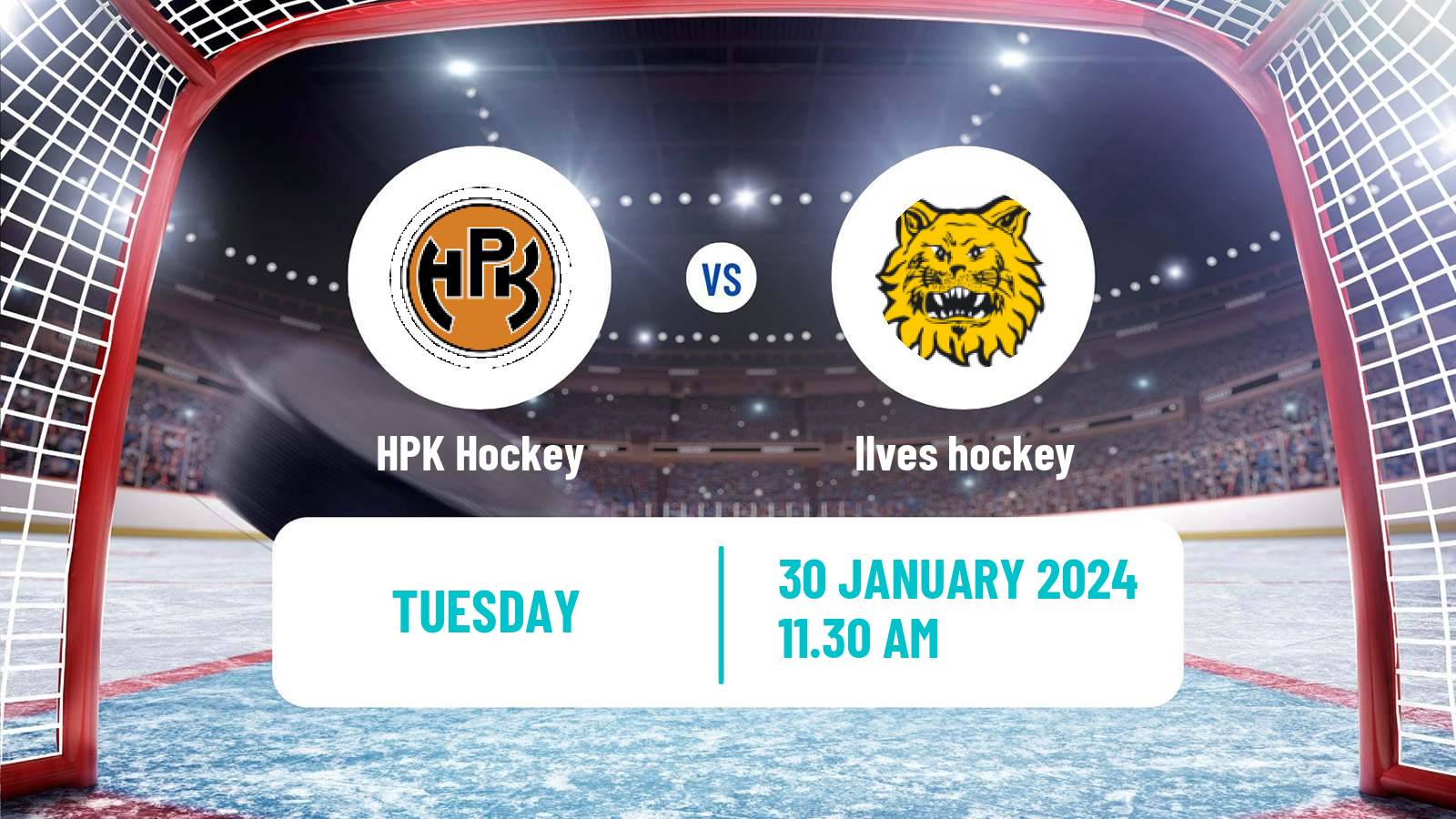 Hockey Finnish SM-liiga HPK - Ilves