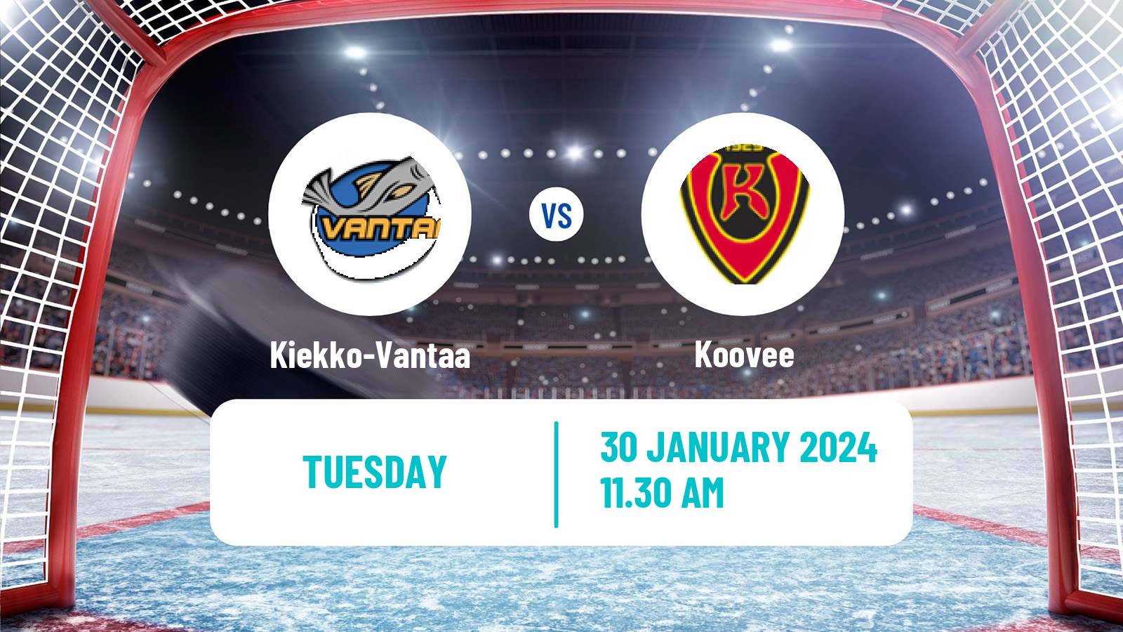 Hockey Finnish Mestis Kiekko-Vantaa - Koovee