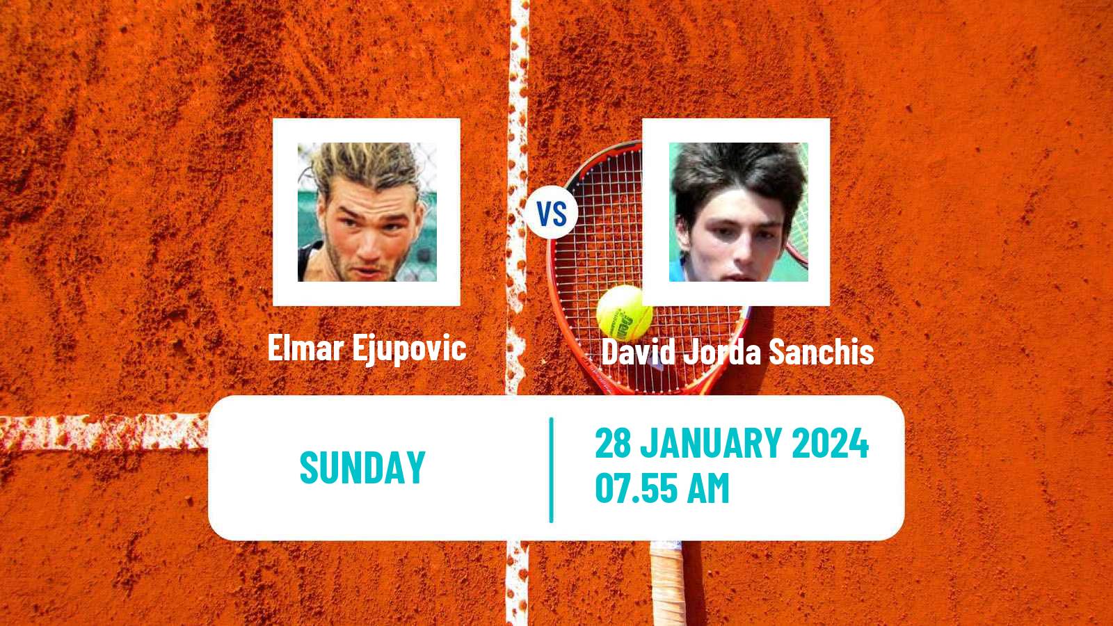 Tennis Koblenz Challenger Men Elmar Ejupovic - David Jorda Sanchis