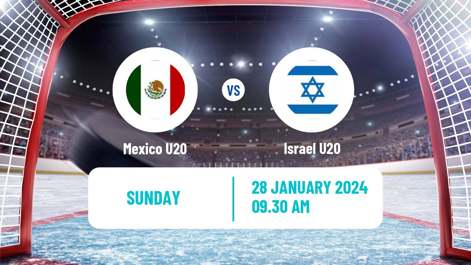 Hockey IIHF World U20 Championship IIIA Mexico U20 - Israel U20