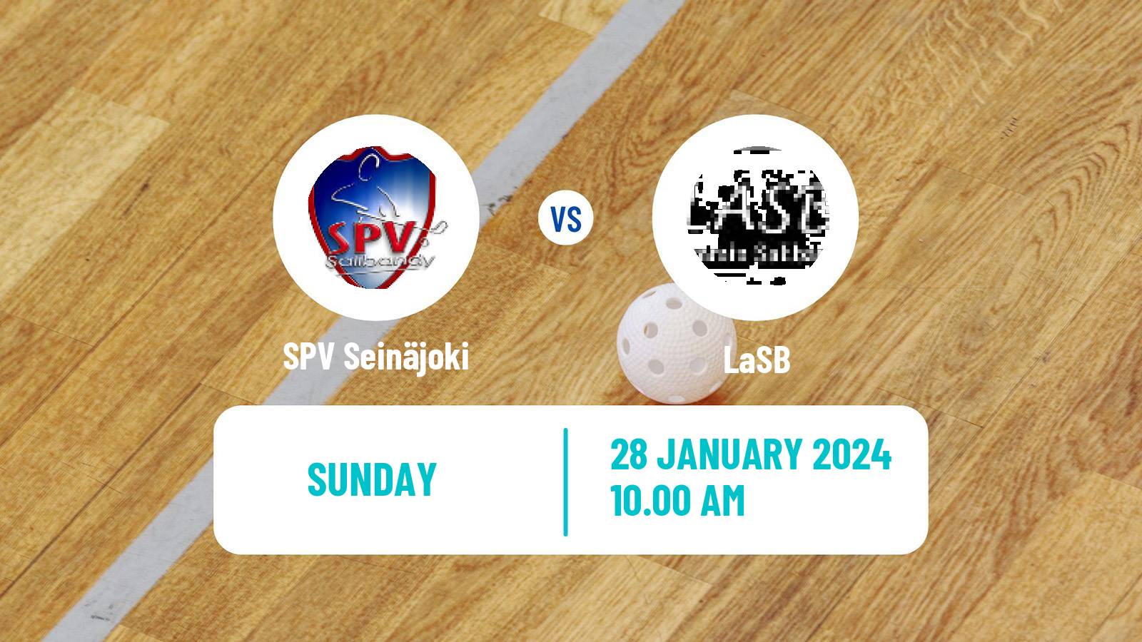 Floorball Finnish F-Liiga SPV Seinäjoki - LaSB