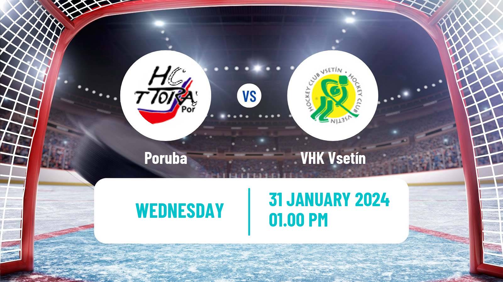 Hockey Czech Chance Liga Poruba - Vsetín