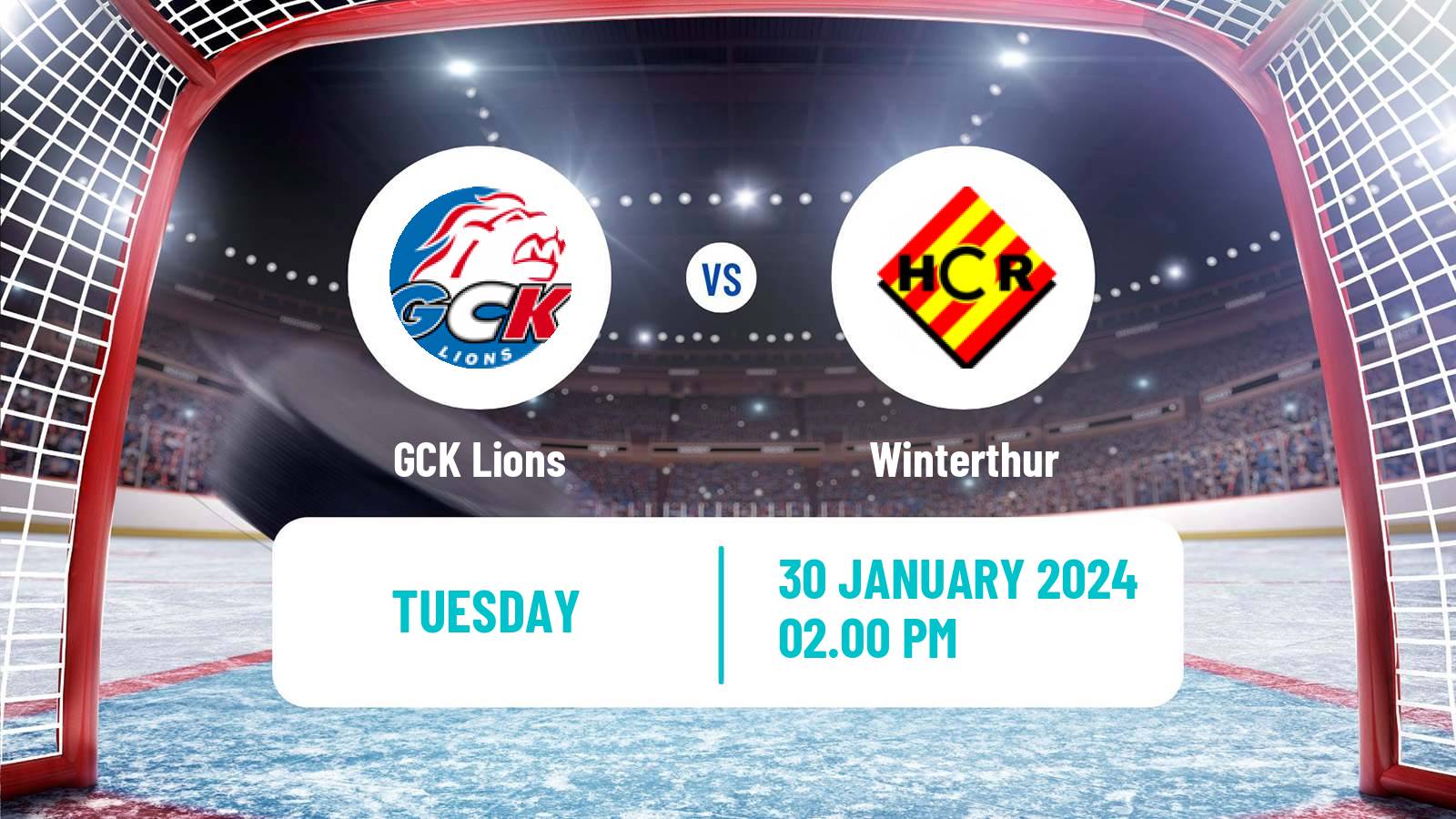 Hockey Swiss League Hockey GCK Lions - Winterthur