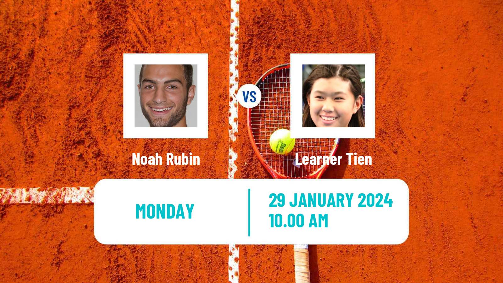 Tennis Cleveland Challenger Men Noah Rubin - Learner Tien