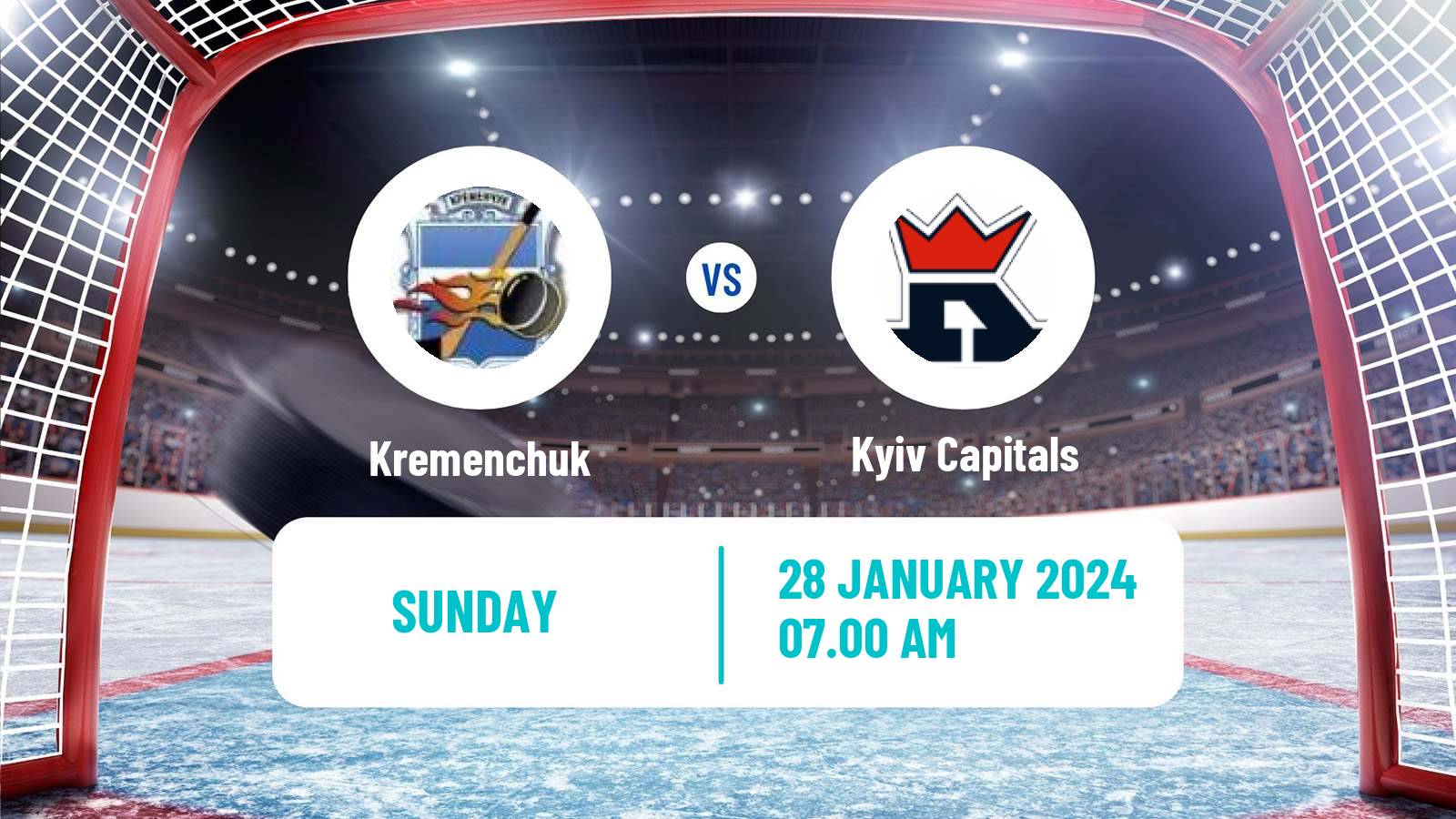 Hockey Ukrainian UHL Kremenchuk - Kyiv Capitals