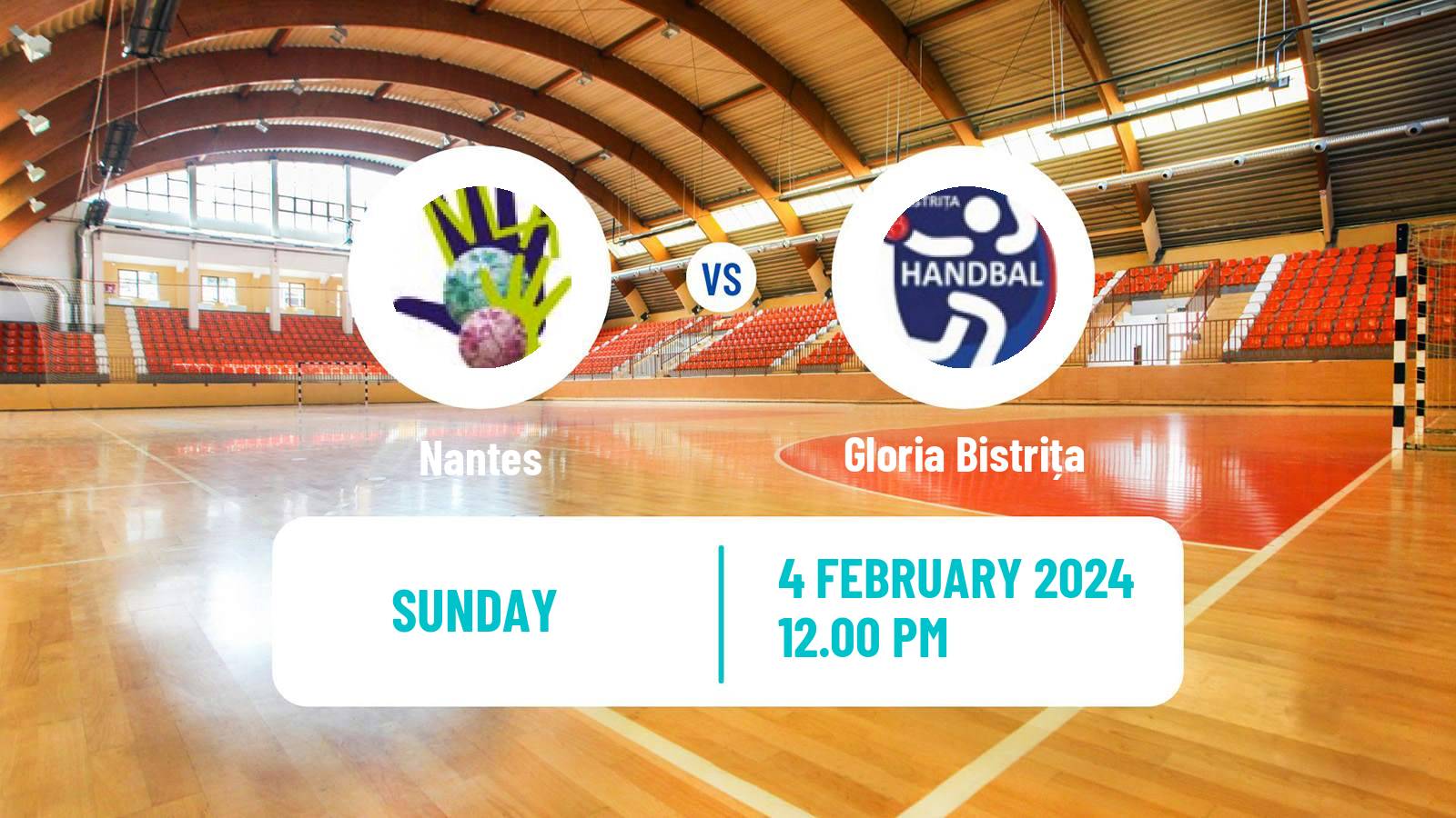 Handball EHF European League Women Nantes - Gloria Bistrița