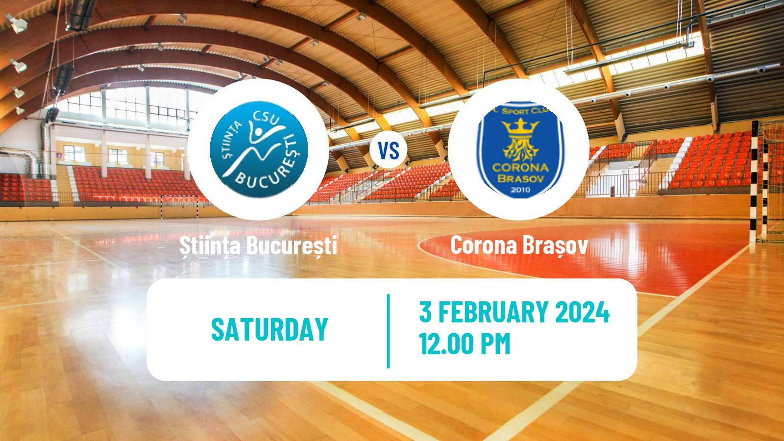 Handball Romanian Liga Nationala Handball Women Știința București - Corona Brașov