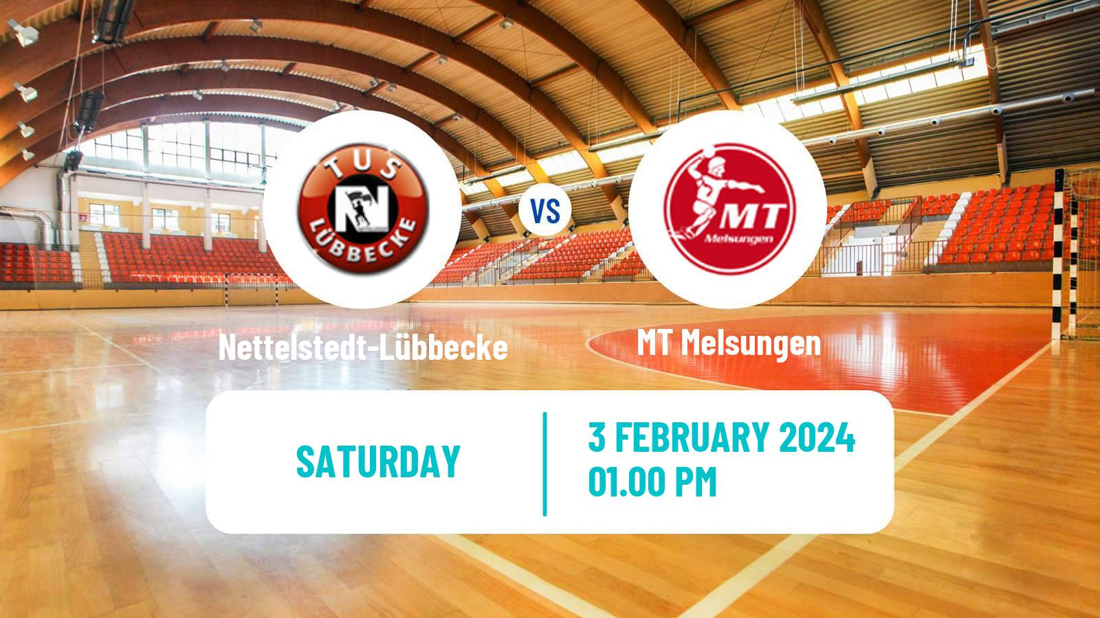 Handball German DHB Pokal Nettelstedt-Lübbecke - MT Melsungen