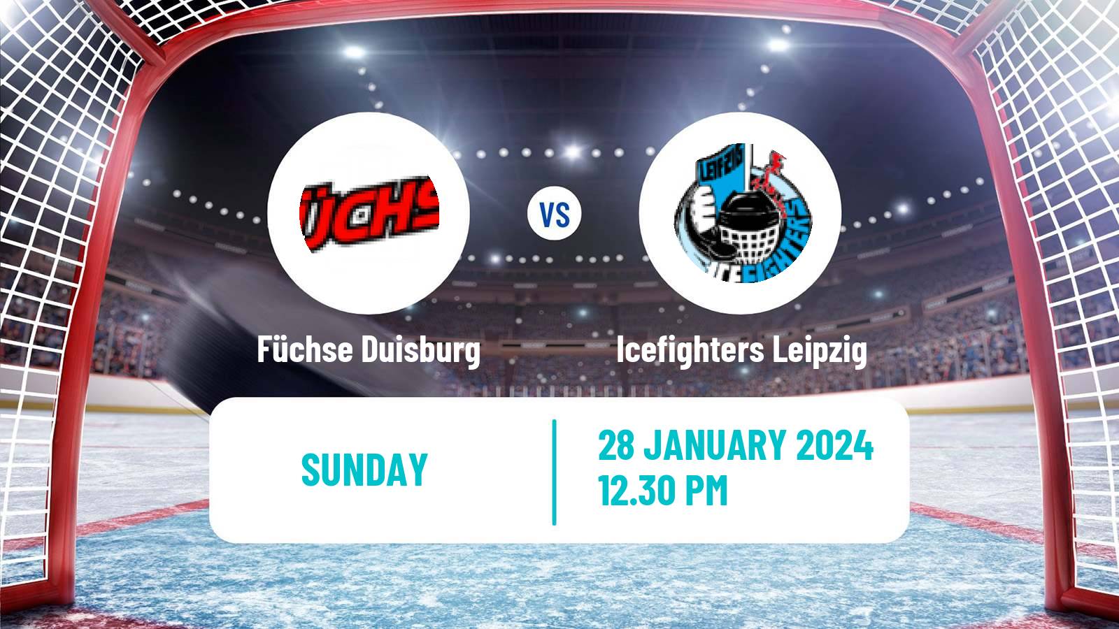 Hockey German Oberliga North Hockey Füchse Duisburg - Icefighters Leipzig