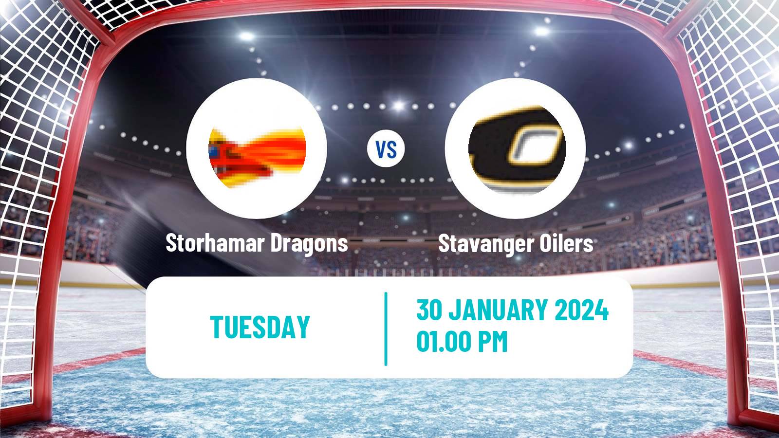Hockey Norwegian Ligaen Hockey Storhamar Dragons - Stavanger Oilers