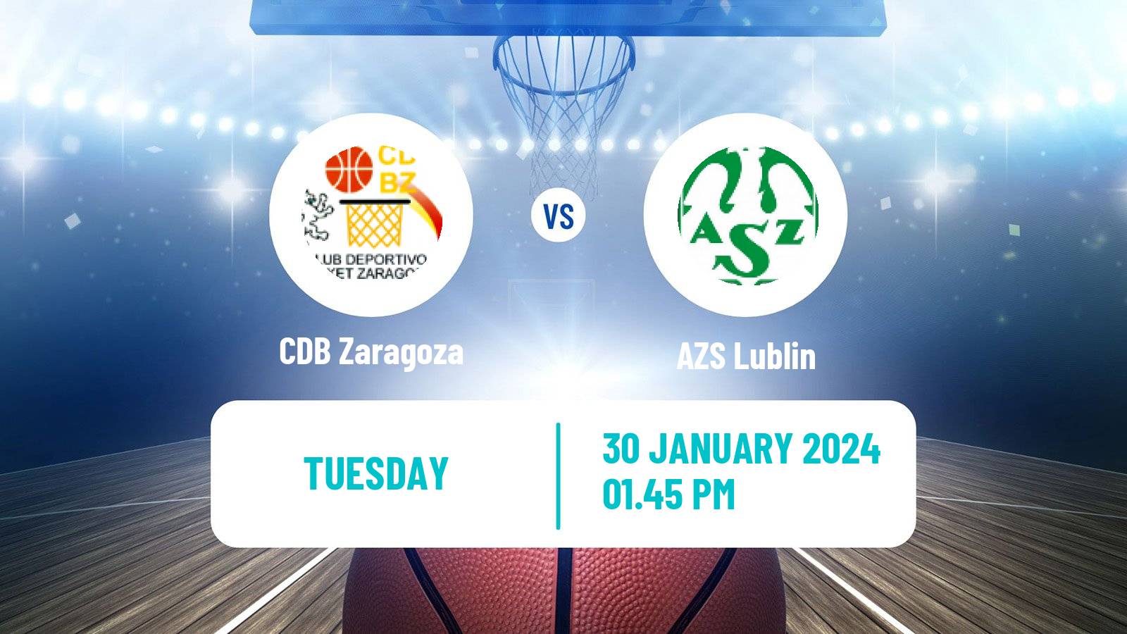 Basketball Euroleague Women Zaragoza - AZS Lublin