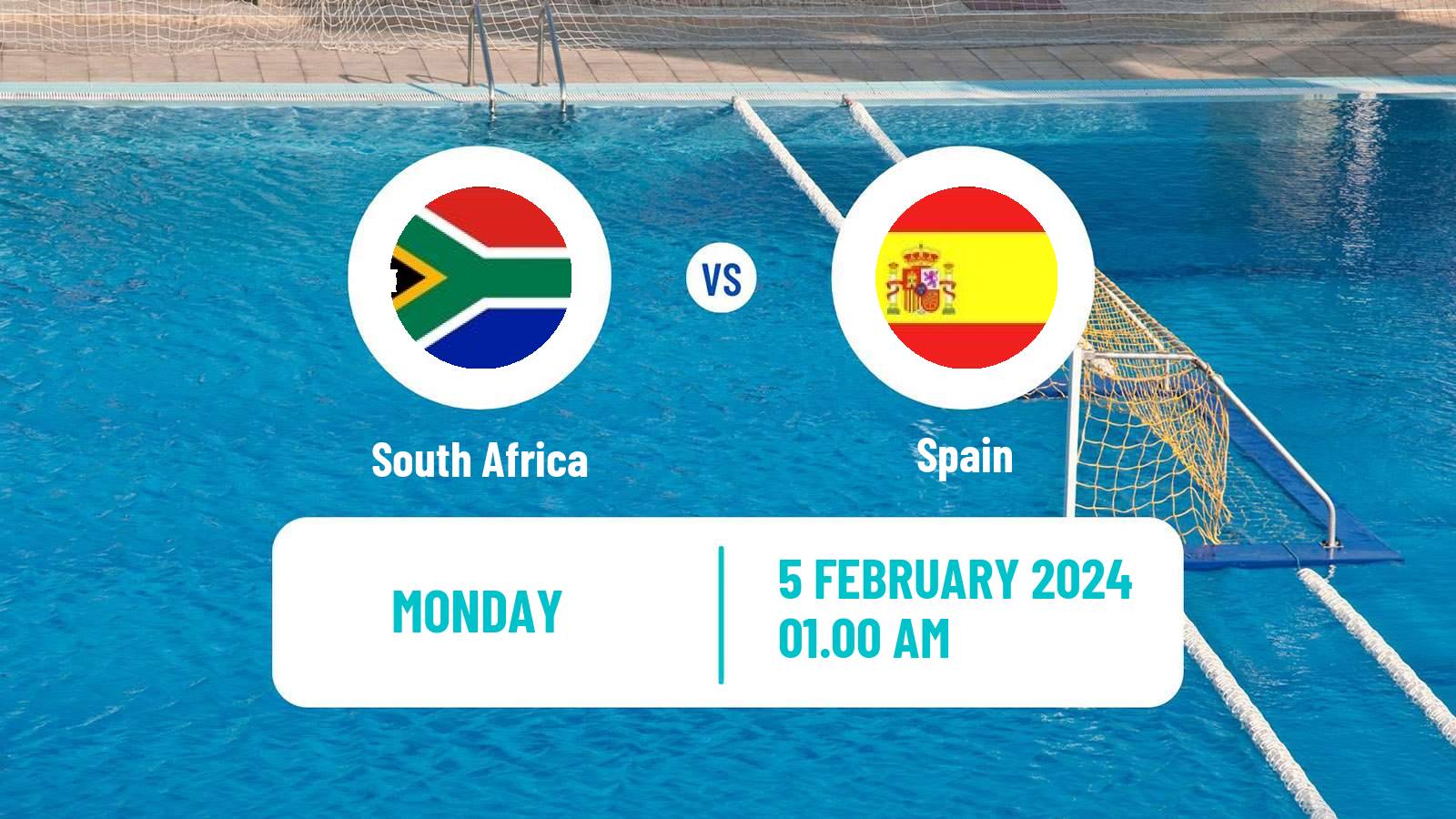 Water polo World Championship Water Polo South Africa - Spain