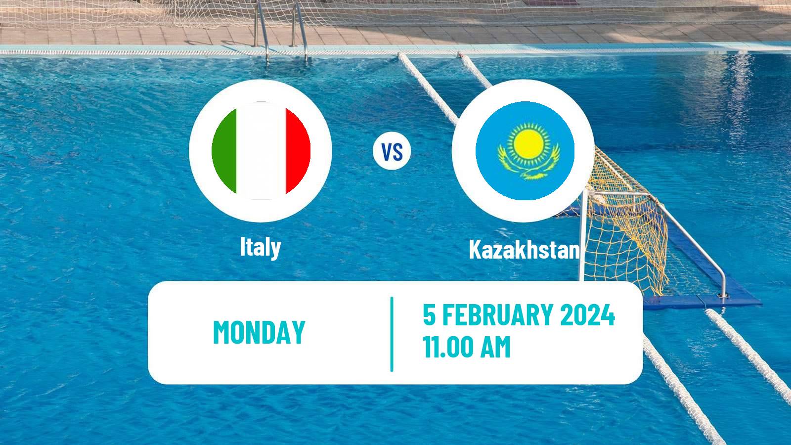 Water polo World Championship Water Polo Italy - Kazakhstan