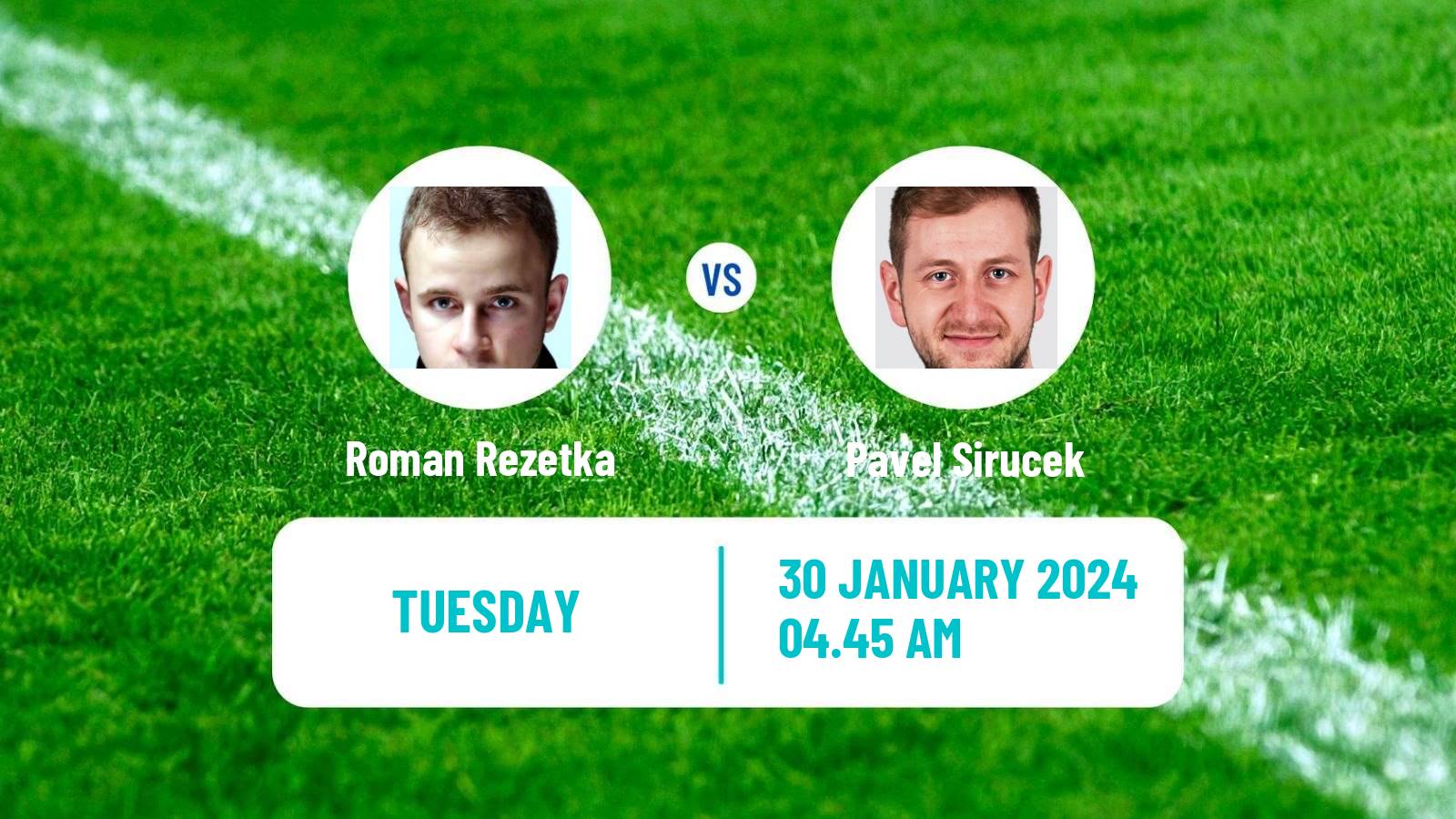 Table tennis Tt Star Series Men Roman Rezetka - Pavel Sirucek