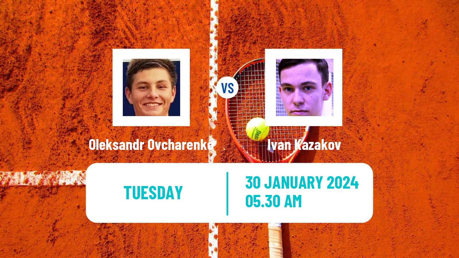 Tennis ITF M25 Hammamet Men Oleksandr Ovcharenko - Ivan Kazakov