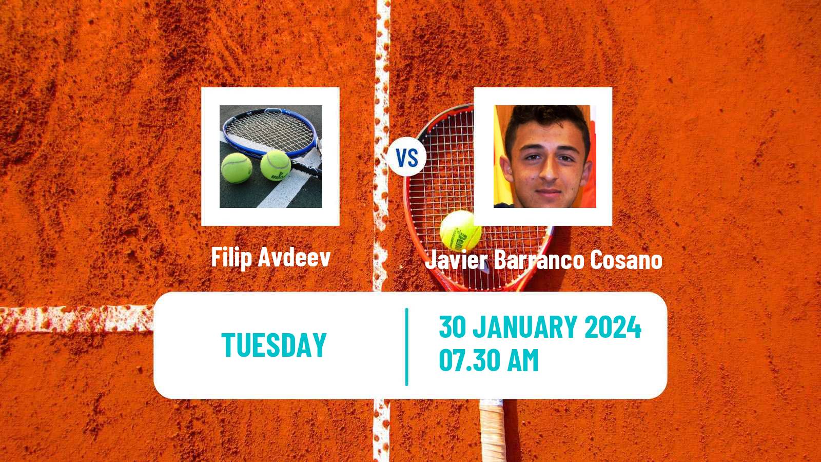 Tennis ITF M25 Antalya Men Filip Avdeev - Javier Barranco Cosano