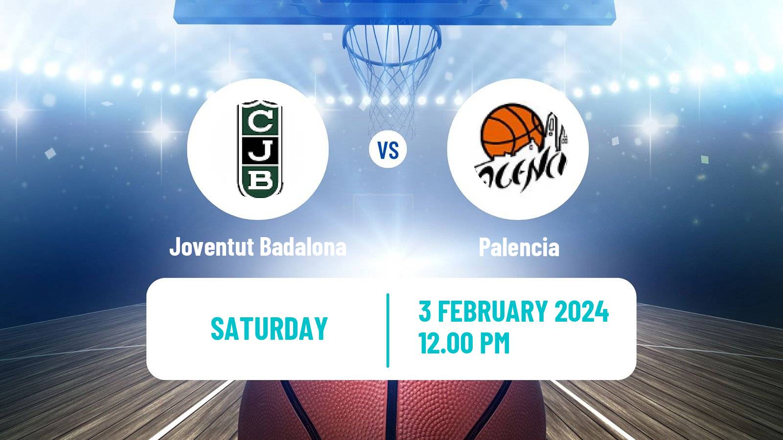 Basketball Spanish ACB League Joventut Badalona - Palencia