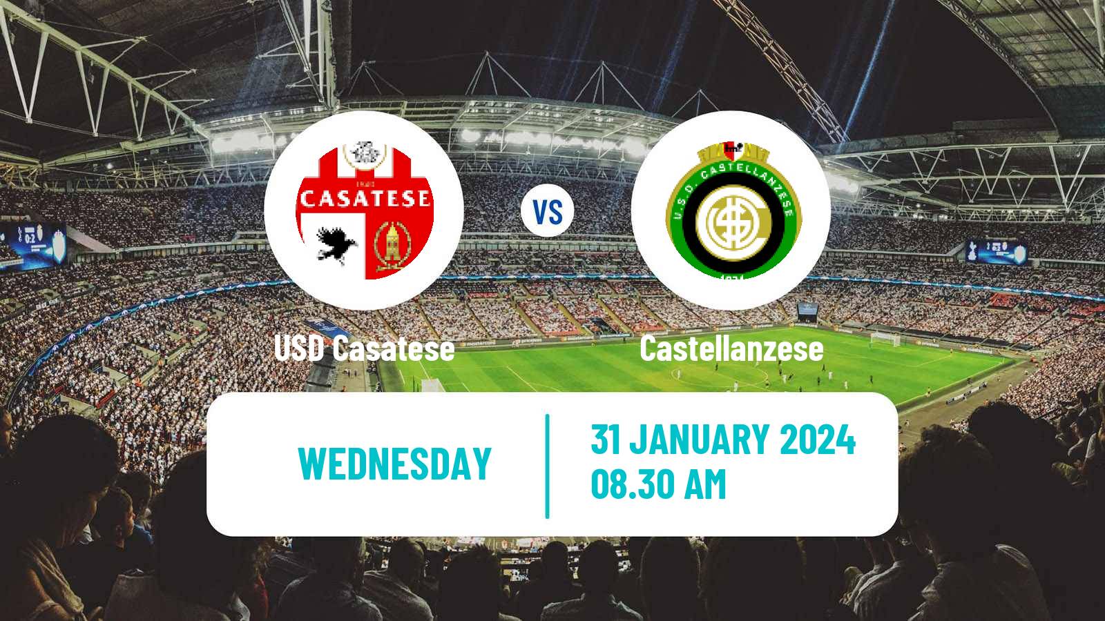Soccer Italian Serie D - Group B Casatese - Castellanzese