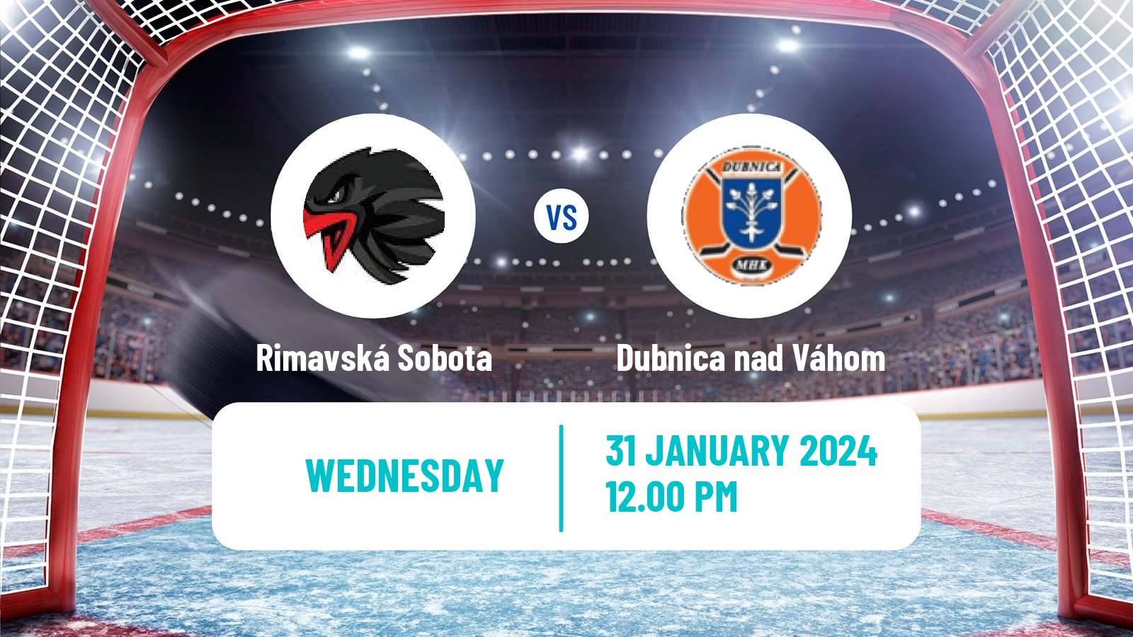 Hockey Slovak 1 Liga Hockey Rimavská Sobota - Dubnica nad Váhom
