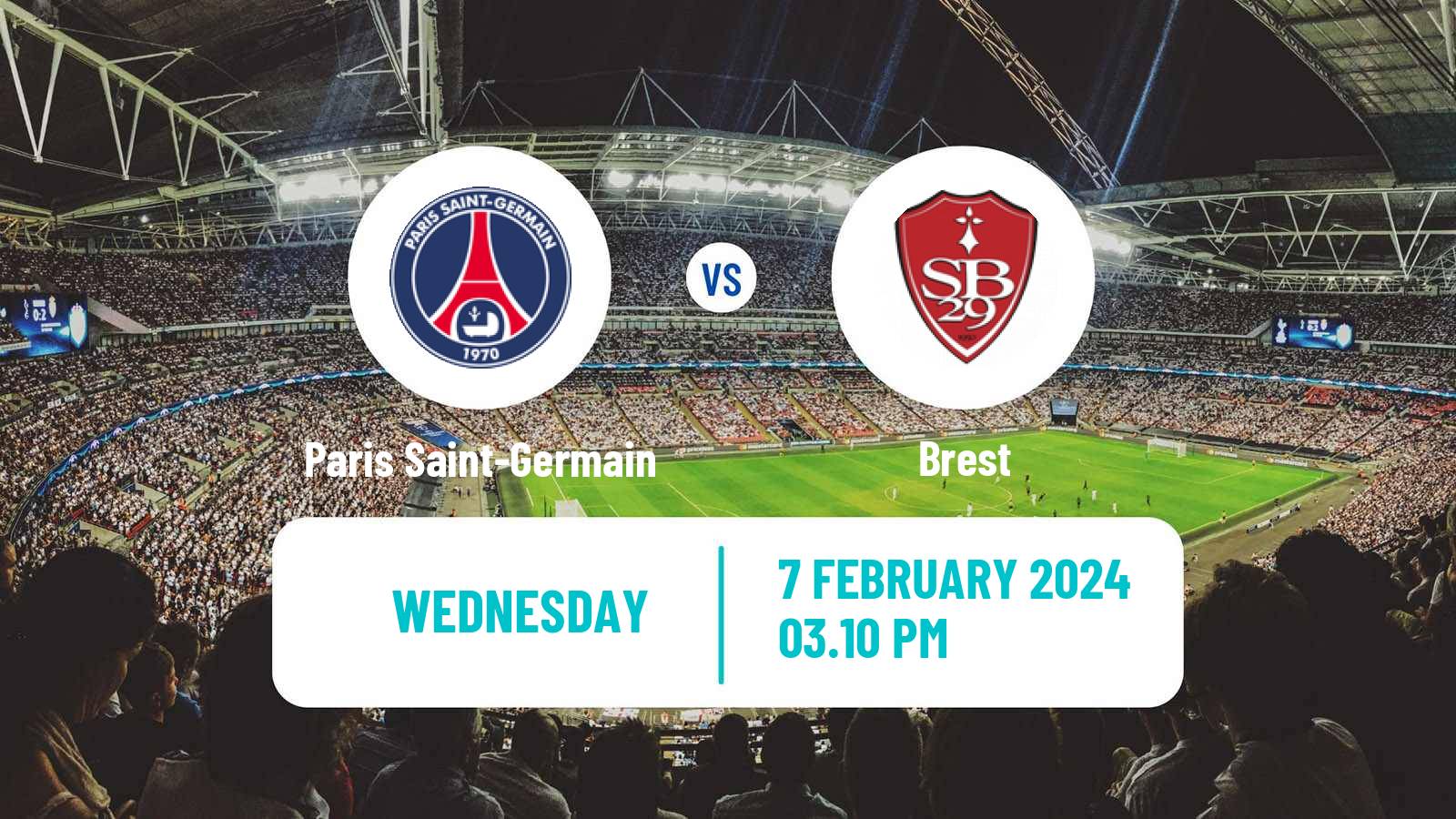 Soccer Coupe De France Paris Saint-Germain - Brest