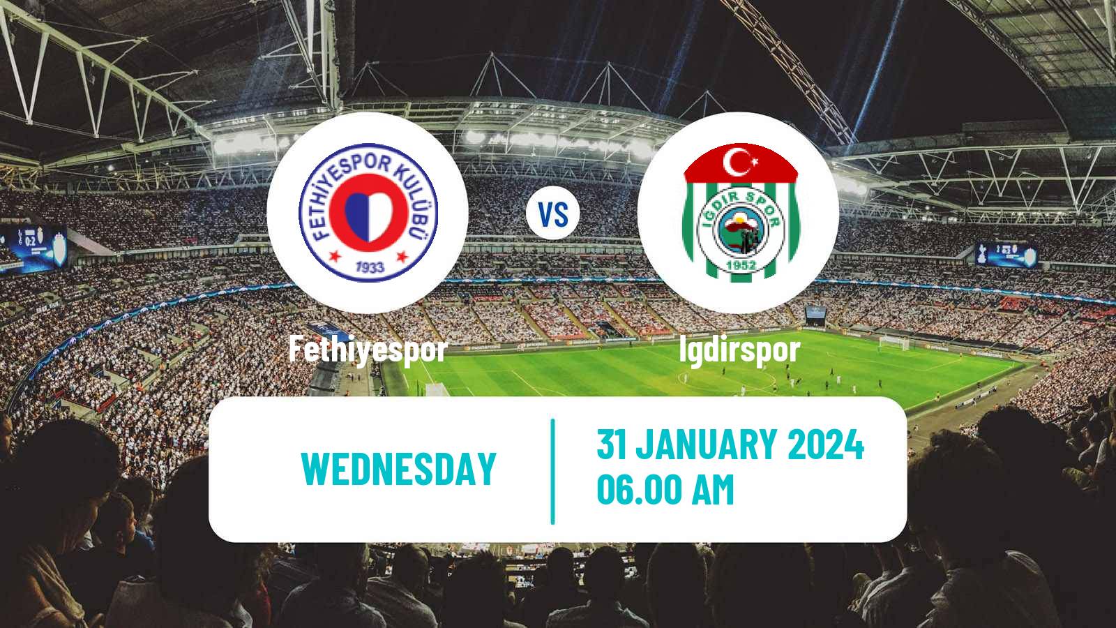 Soccer Turkish Second League Red Group Fethiyespor - Igdirspor