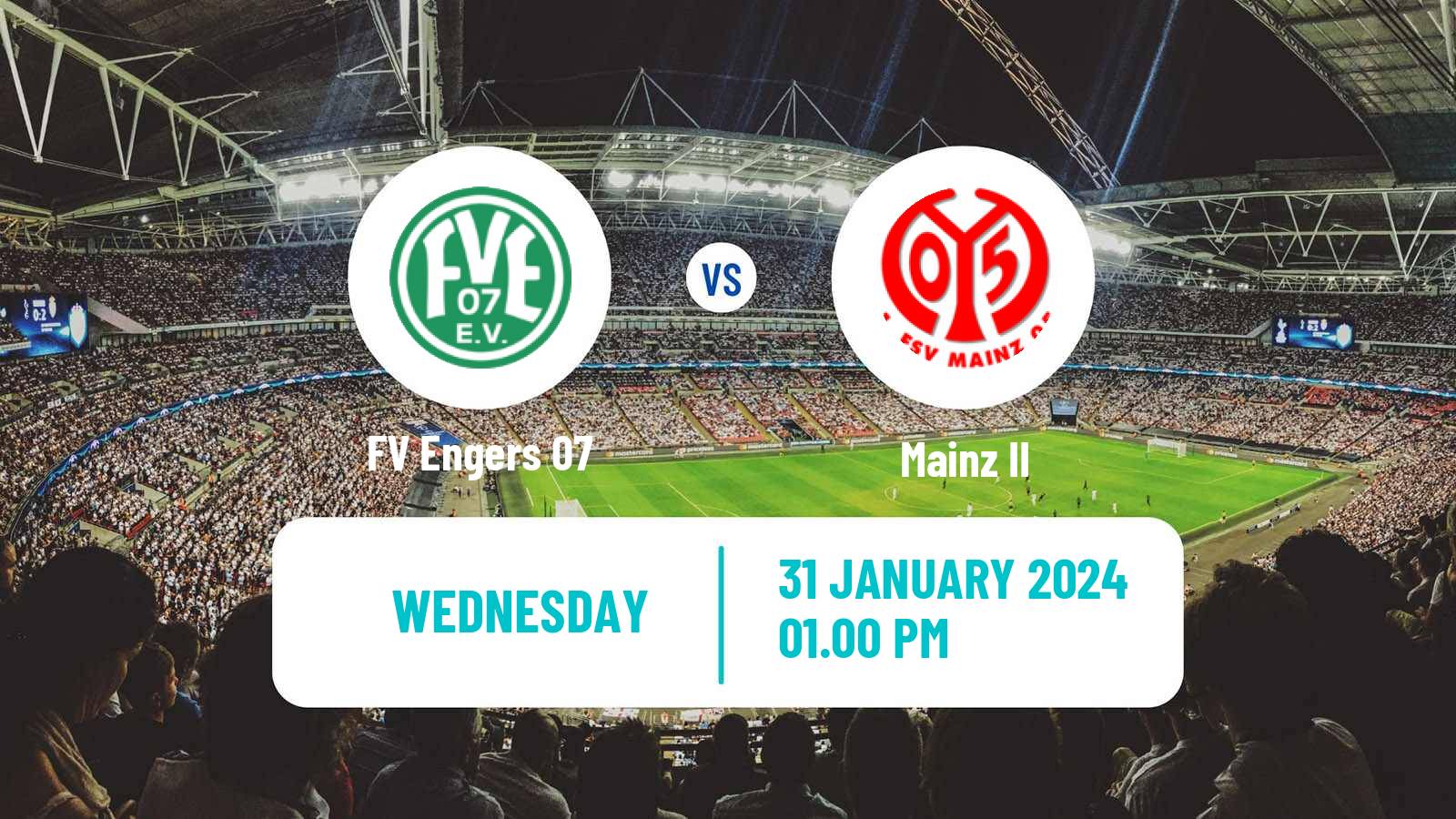 Soccer Club Friendly Engers - Mainz II