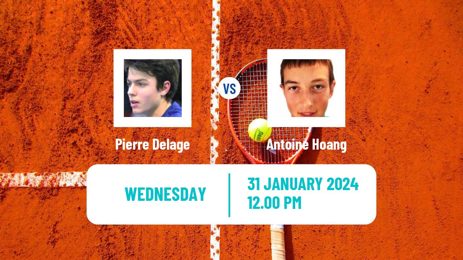 Tennis ITF M15 Veigy Foncenex Men Pierre Delage - Antoine Hoang
