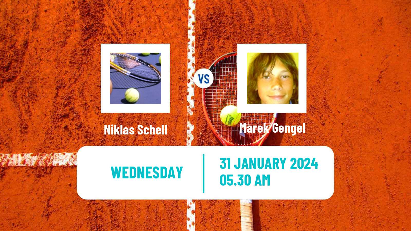 Tennis ITF M15 Sharm Elsheikh Men 2024 Niklas Schell - Marek Gengel