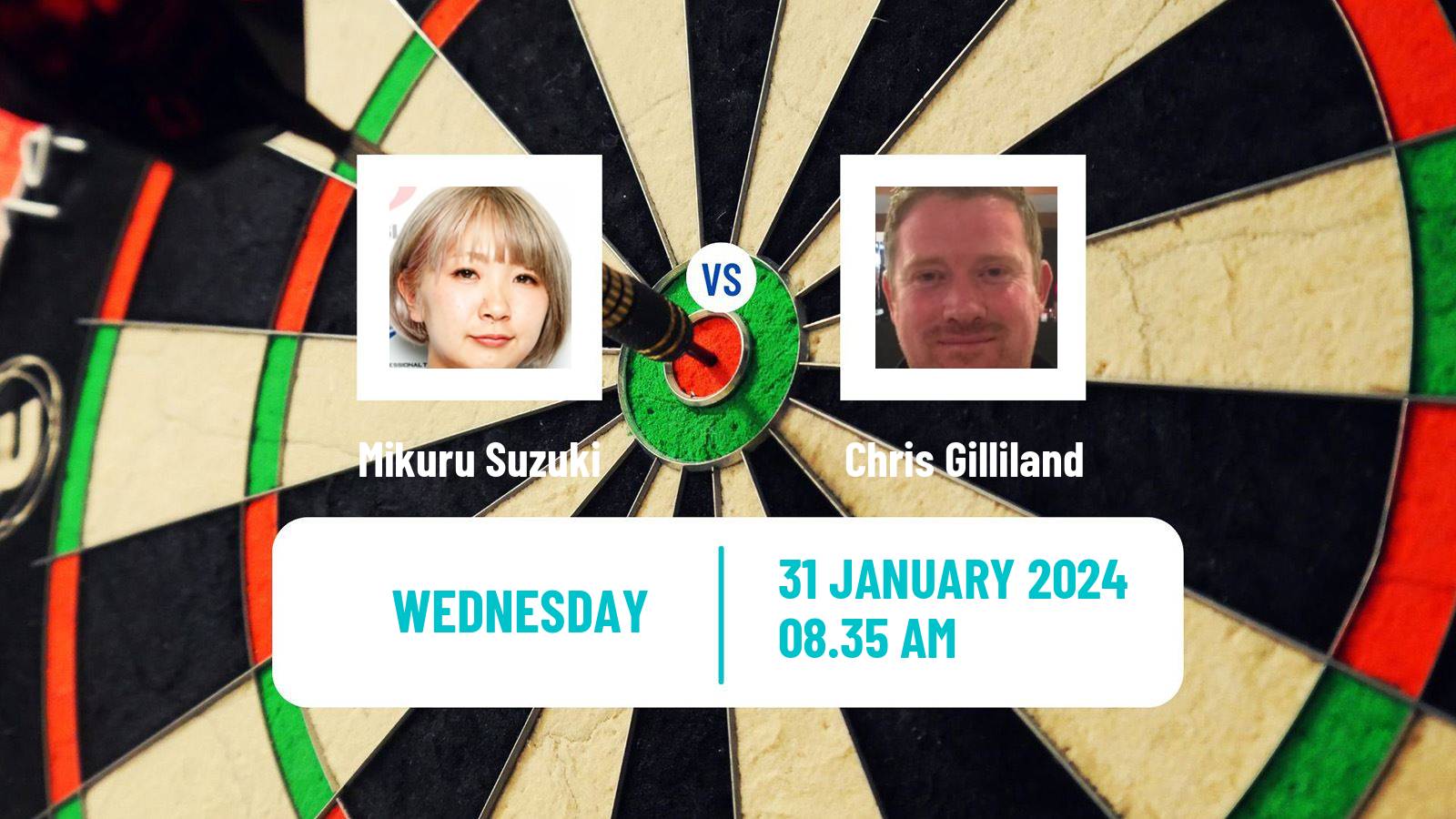 Darts Modus Super Series Mikuru Suzuki - Chris Gilliland