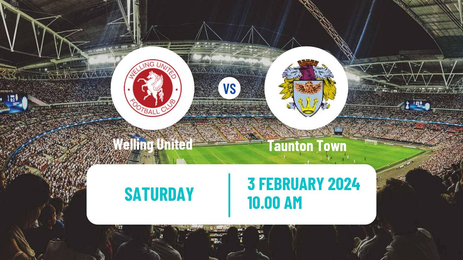 Soccer English National League South Welling United - Taunton Town