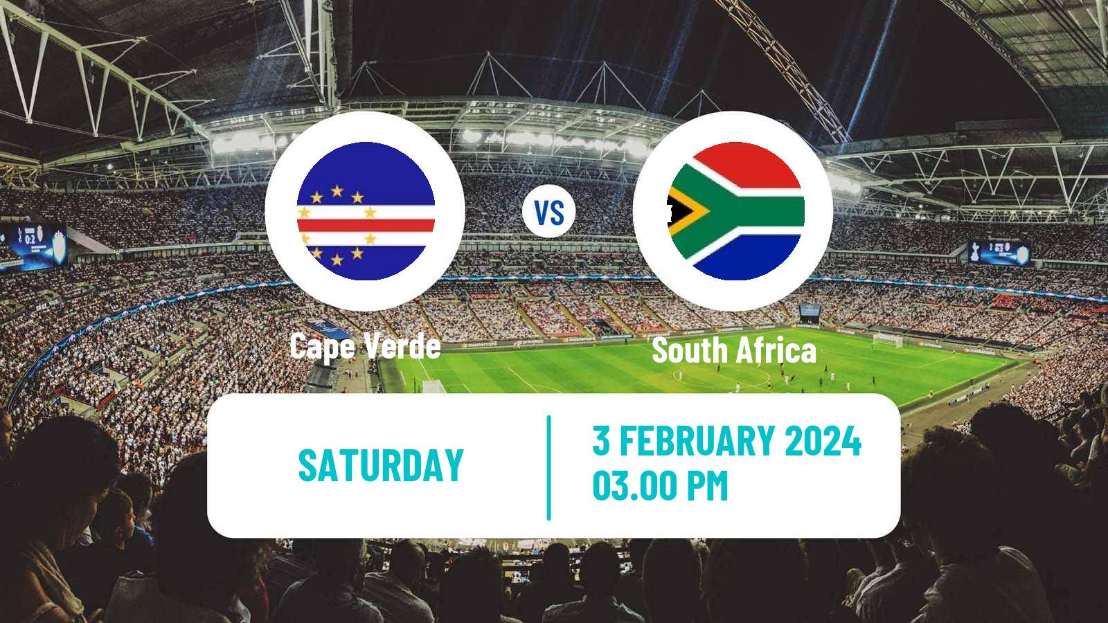 Soccer Africa Cup of Nations Cape Verde - South Africa