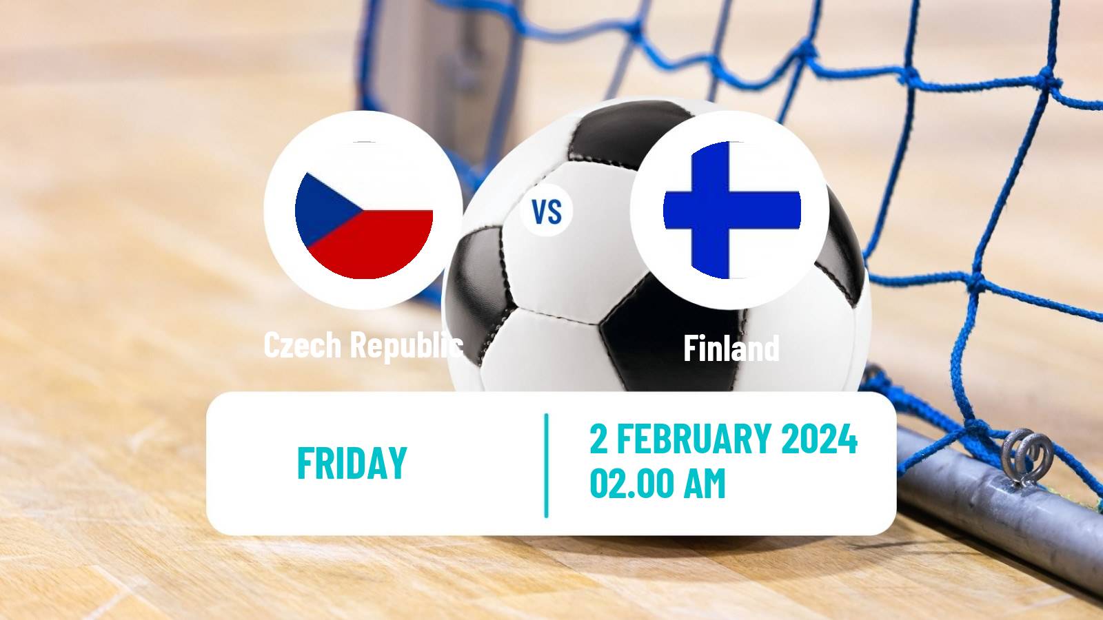 Futsal Friendly International Futsal Czech Republic - Finland