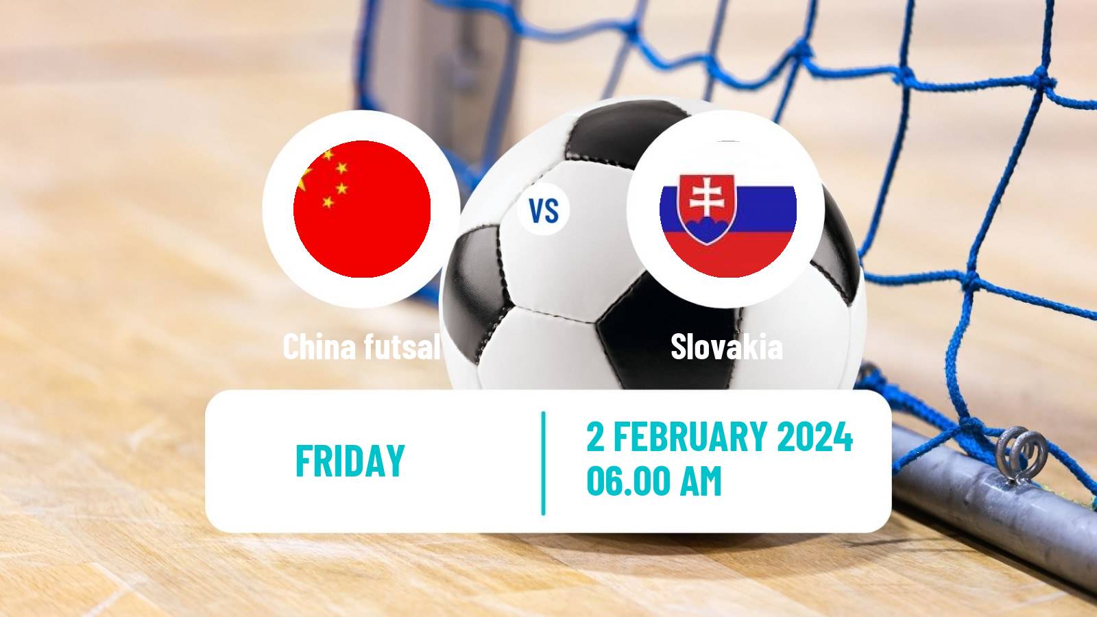 Futsal Friendly International Futsal China - Slovakia