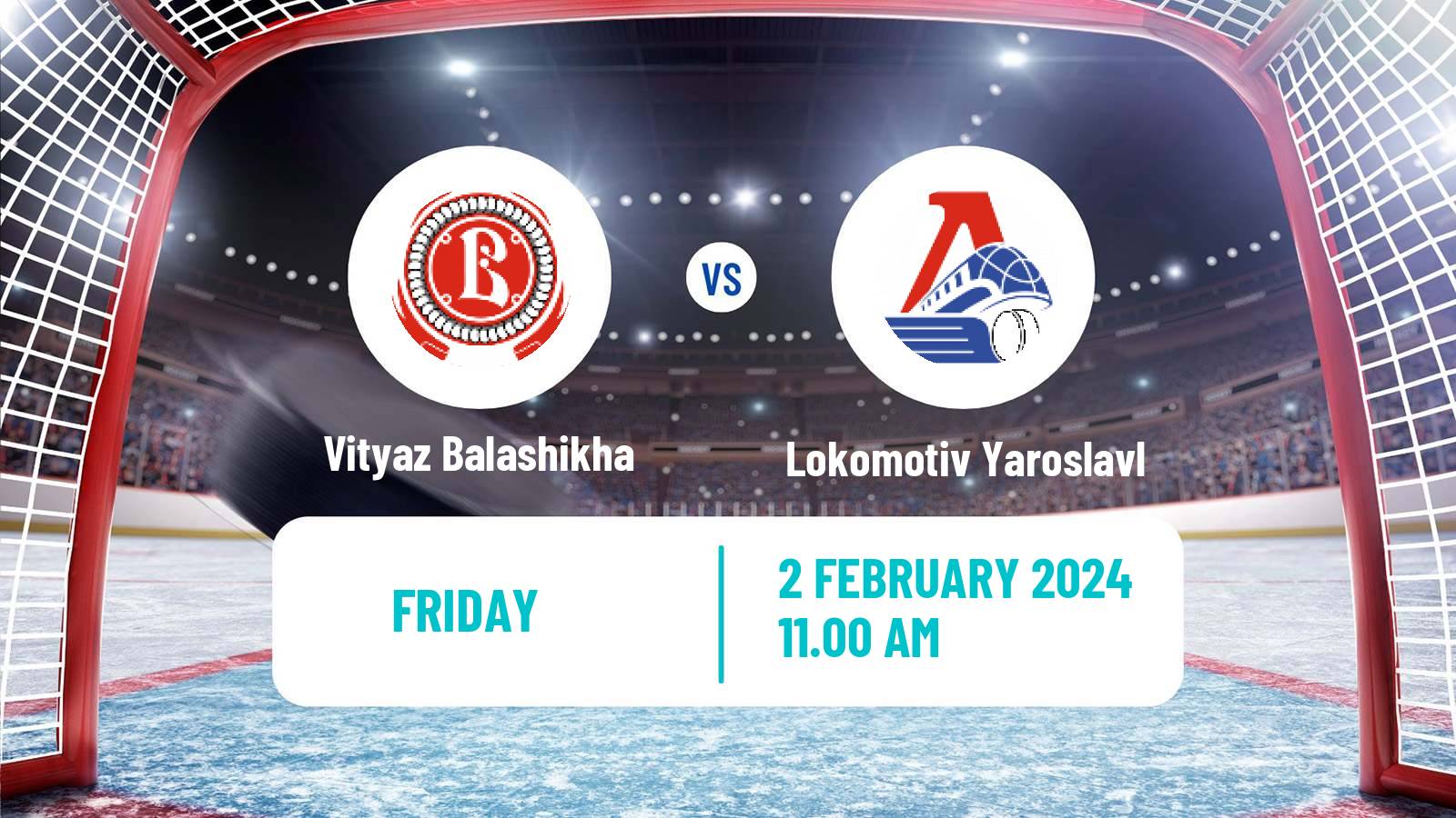 Hockey KHL Vityaz Balashikha - Lokomotiv Yaroslavl