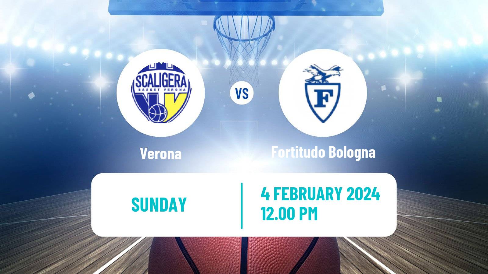 Basketball Italian Serie A2 Basketball Verona - Fortitudo Bologna