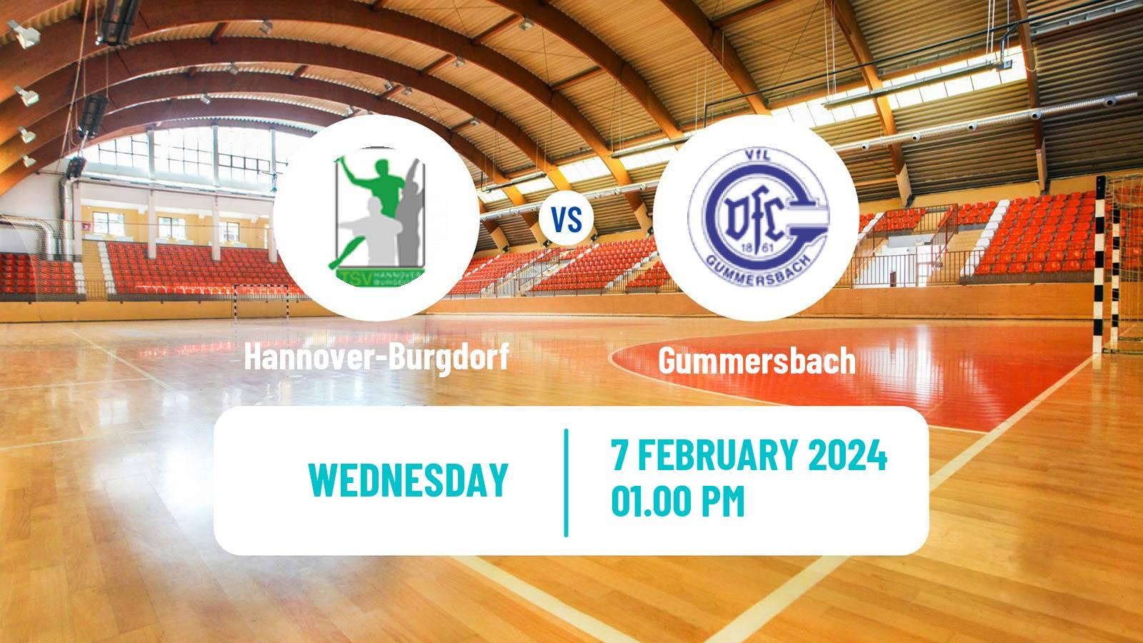 Handball German Bundesliga Handball Hannover-Burgdorf - Gummersbach