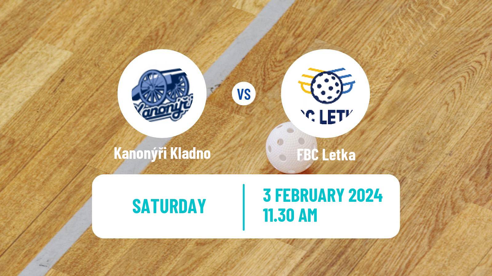 Floorball Czech 1 Liga Floorball Kanonýři Kladno - Letka